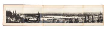 (PANORAMA--L.C. HENRICHSEN) A 14-part panorama titled Portland, Oregon, From Heights West of the City Looking East.